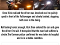 Driver sacrifices his Tesla to save another man's life