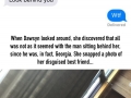 Girl's best friend's undercover date disguise is friendship goals