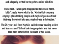 Woman 'sacked for being too good looking'