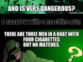 Riddles from the Riddler, can you solve them?