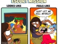 Gaming what it looks like vs what it feels like
