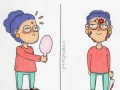 Problems and daily struggles of a woman