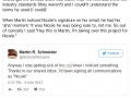 Man switches email signatures with his female coworker
