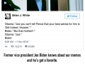 Joe Biden's favorite Obama-Biden meme revealed