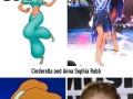 Celebs who look like Disney characters