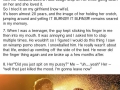 People reveal times they attempted what they saw in a p0rno