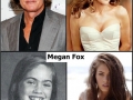 Celebs then and now