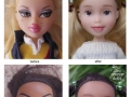 Australian mum repaints Bratz dolls