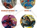 The many costumes of Spider Man