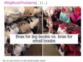 Things you can't get way with when you have big b00bs