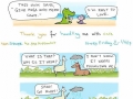 Happy animal comics
