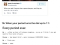 Period jokes