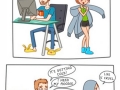 Expressive cartoons that only women will understand