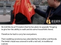 Chinese engineer marries a robot