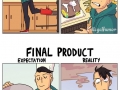 Cooking expectation vs reality