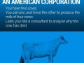 The world economy explained with just two cows