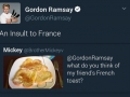 And Lord Ramsey strikes again..