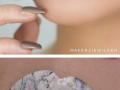 Marble lips, the newest makeup trend