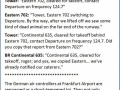 Priceless exchange between pilot and exchange tower