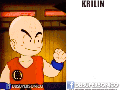 Krillin + Hair + Nose + Blank in the eyes = Goku