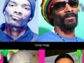 Aging rappers, then & now