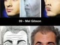 Celebrity sketches by fans