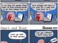 Heart vs brain