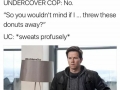 He wasn't trained for this