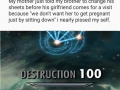Apply cold water to the burnt area
