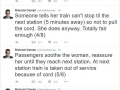 American woman accidentally leaves her daughter on a British train platform