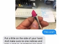 Gf sent her man on a disastrous mission to buy her makeup