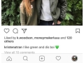 Couples' different captions on same photos