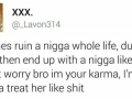 Karma b*tch!