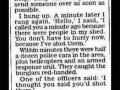 Calling The Cops