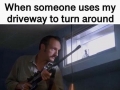 Using my driveway