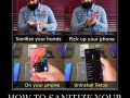 How to sanitise your phone