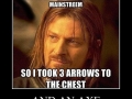 And an axe