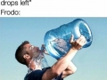 There's a few drops left