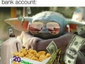 Your bank account