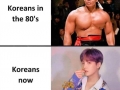 Koreans then and now