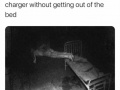 Trying to plug in charger