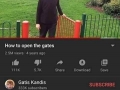 How to open the gates