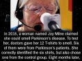 Woman can smell Parkinsons disease