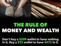 The rule of money and wealth