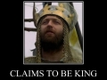 Claims to be King